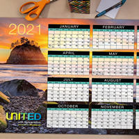 Yearly At-A-Glance Calendars (Flat)