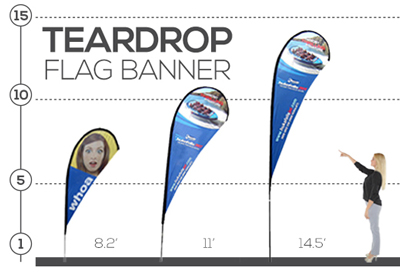 Shop Teardrop Banner online